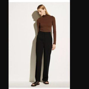 Vince High Waist Straight Leg Pant